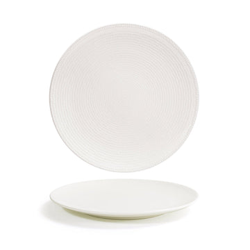 Round Coupe Plate - Pearl