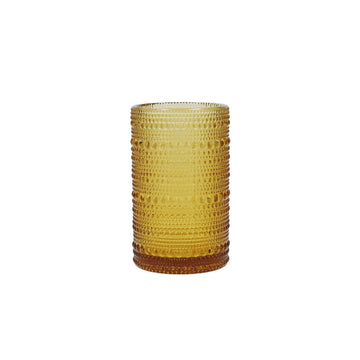 Jupiter Amber Iced Bev Glass 13oz (.35L) 7.5x12.5cm - Case of 24 - DV.JUPITERAM.03