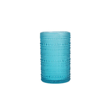 Jupiter Lagoon Blue Ice Bev Glass 13oz (.35L) - Case of 24 - DV.JUPITERLB.03