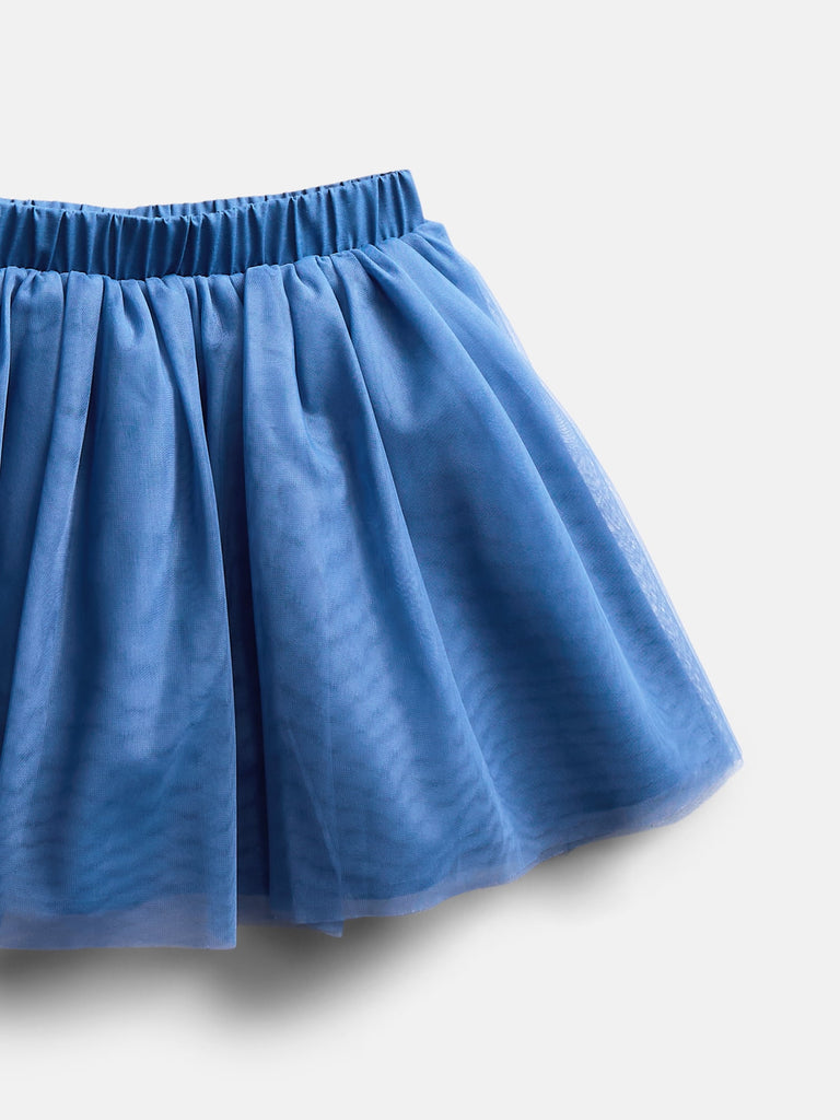 Toddler Girls Graphic Fleece Sweatshirt and Tulle Skirt Set, 2 Piece
