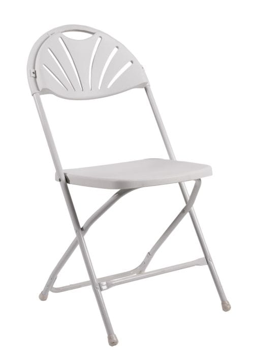 Fan Back Folding Chair (Steel-Poly Chair)