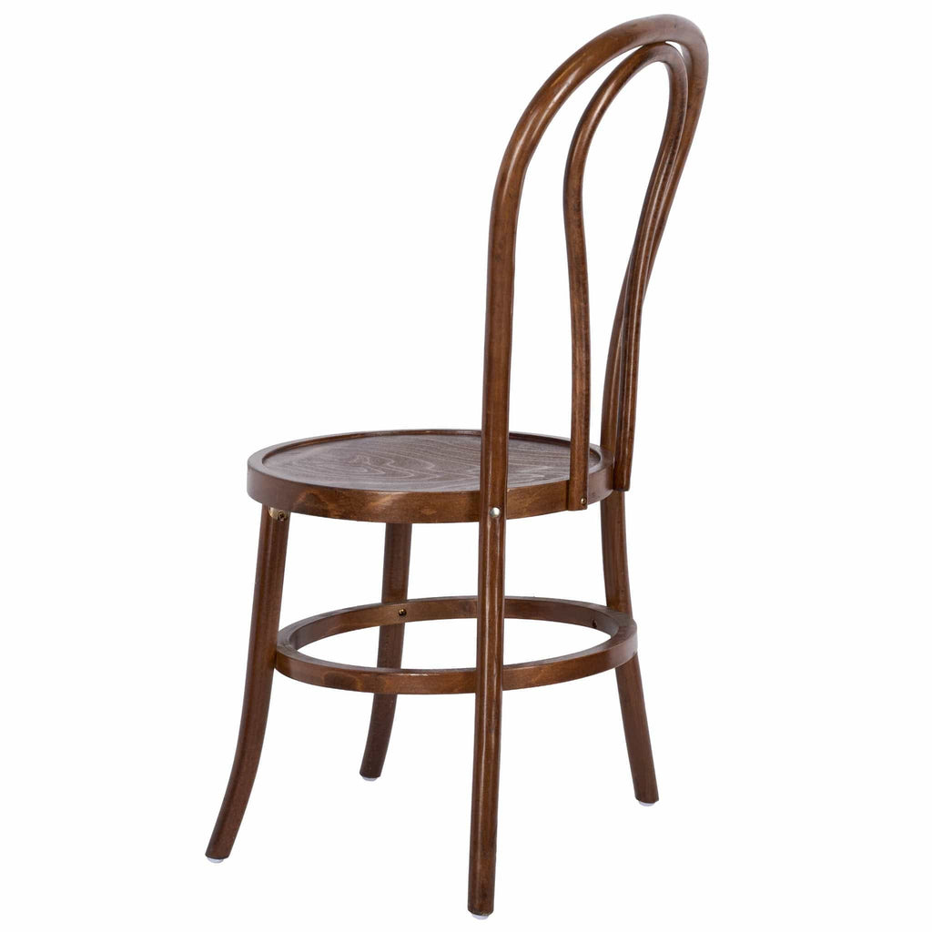 Scratch and Dent Fruitwood Heavy-Duty Wood Bentwood Chair