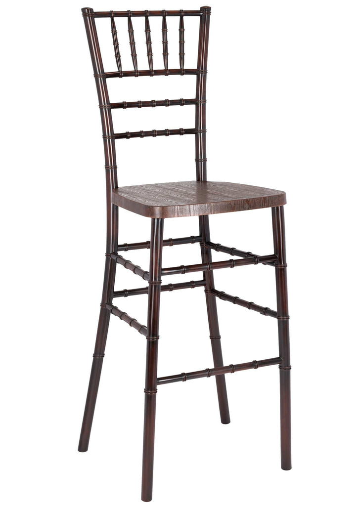 Resin Steel Skeleton Ballroom Barstool - 2 Pack