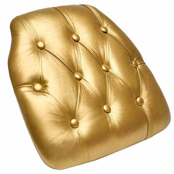 1.75" Thick Vinyl Tufted Panel Ballroom Chair Cushion