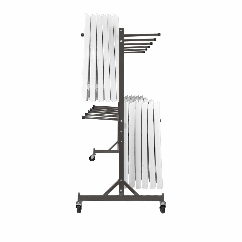 Hanging Chair Cart for Poly, Resin, Metal and Bamboo Folding Chairs - up to 120 chairs