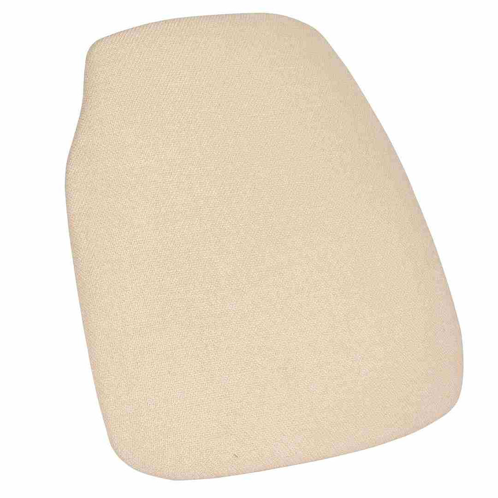 1.75" Thick Fabric Panel Back Ballroom Chair Cushion and Non-Slip Backing