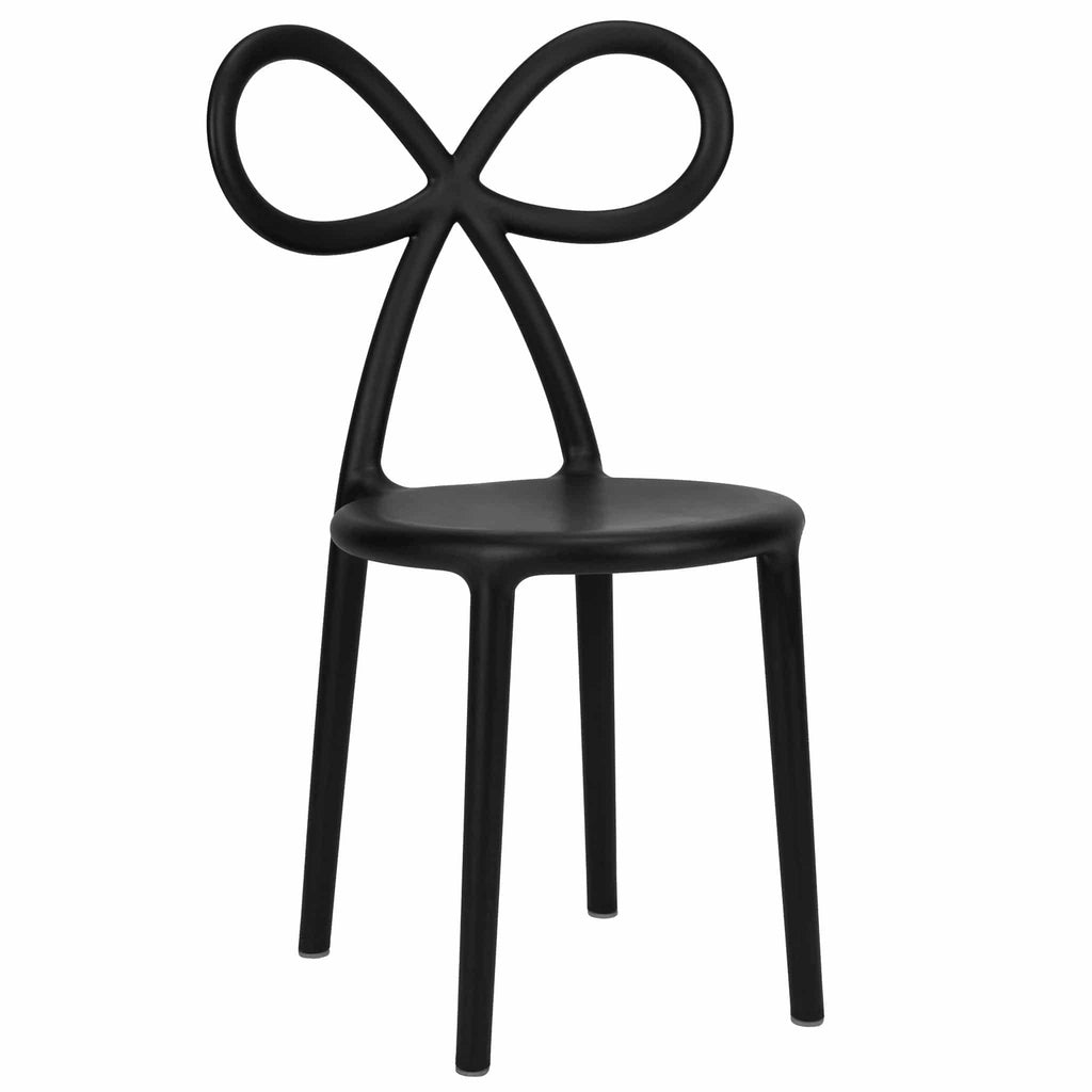 Kids Resin Bow Chair with Round Seat
