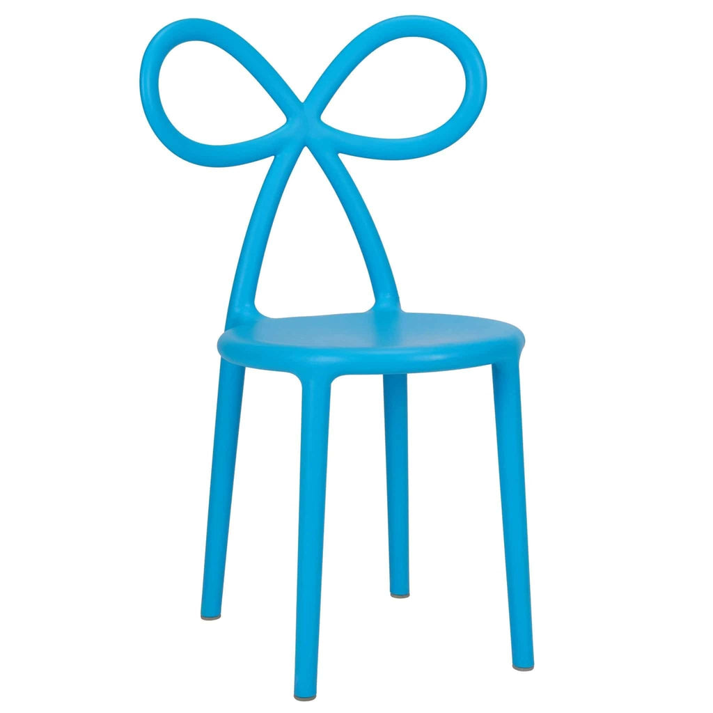 Kids Resin Bow Chair with Round Seat