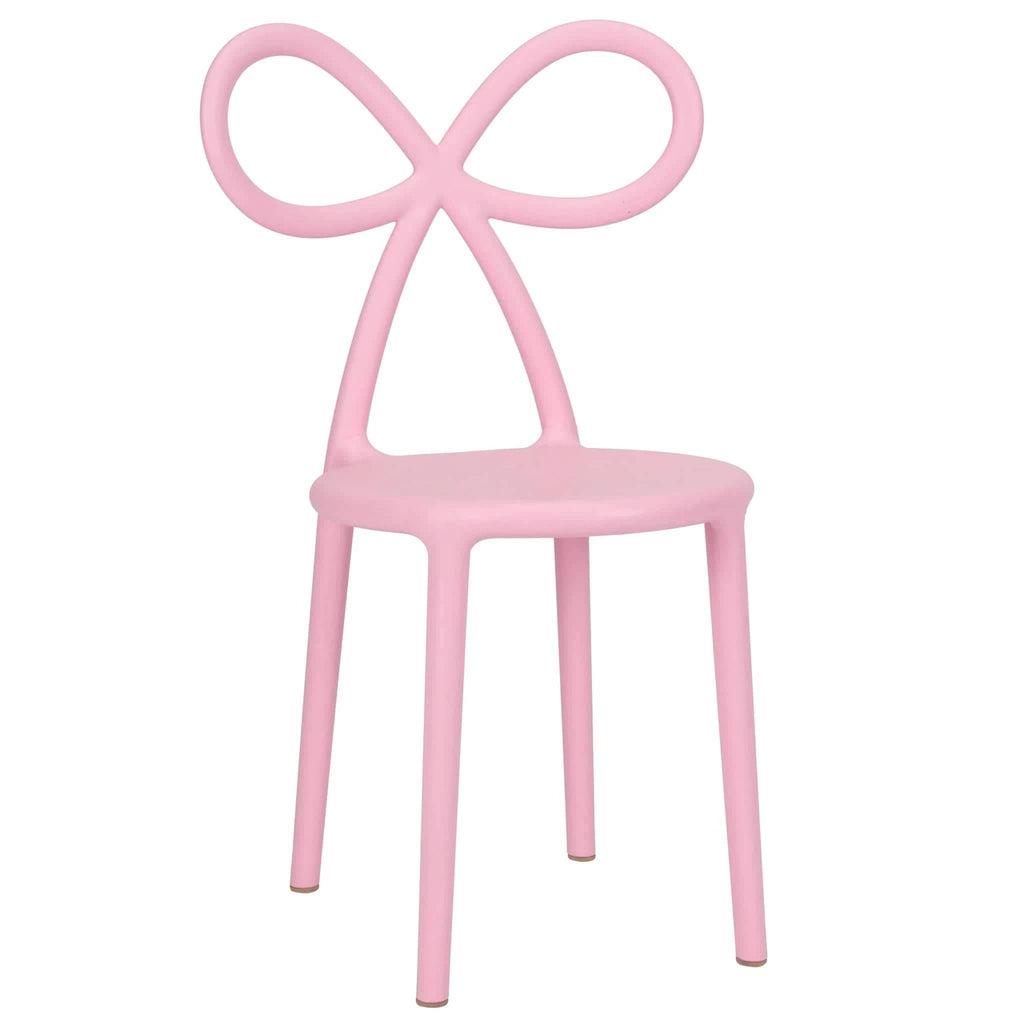 Kids Resin Bow Chair with Round Seat