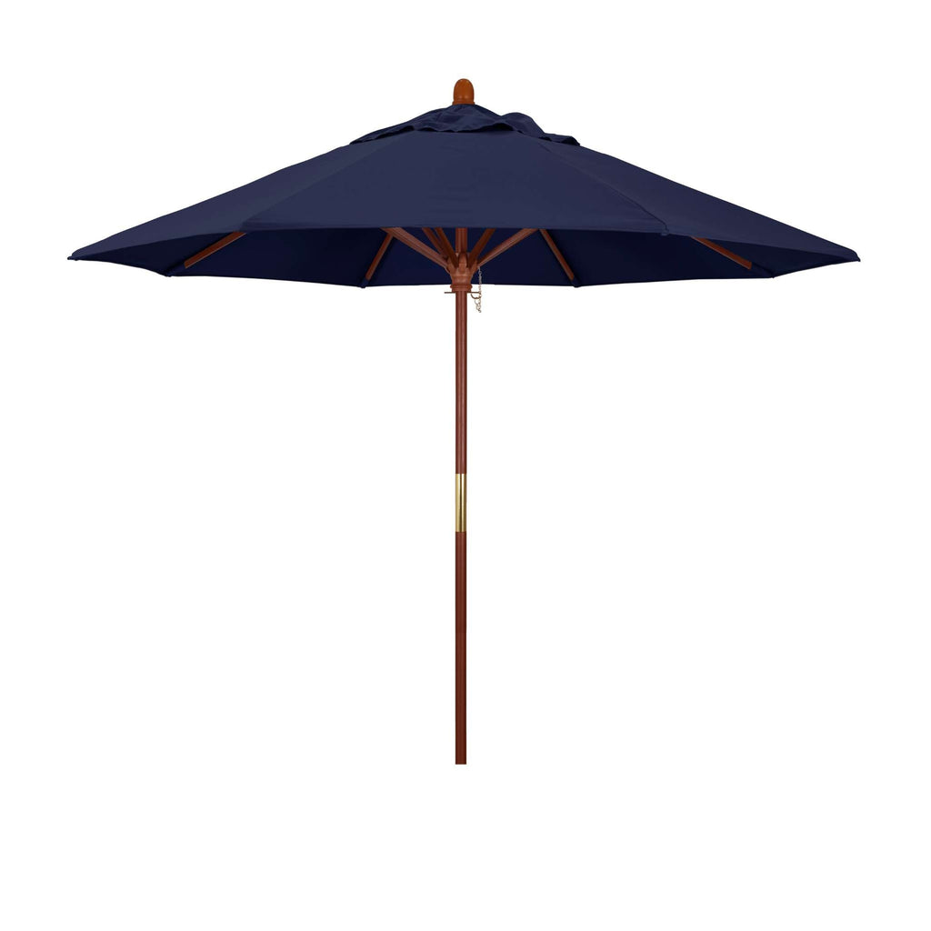 9' Hardwood Patio Umbrella, Olefin Canopy