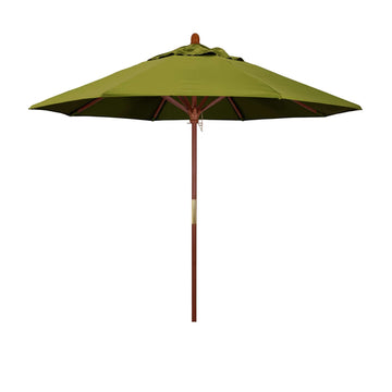 9' Hardwood Patio Umbrella, Olefin Canopy