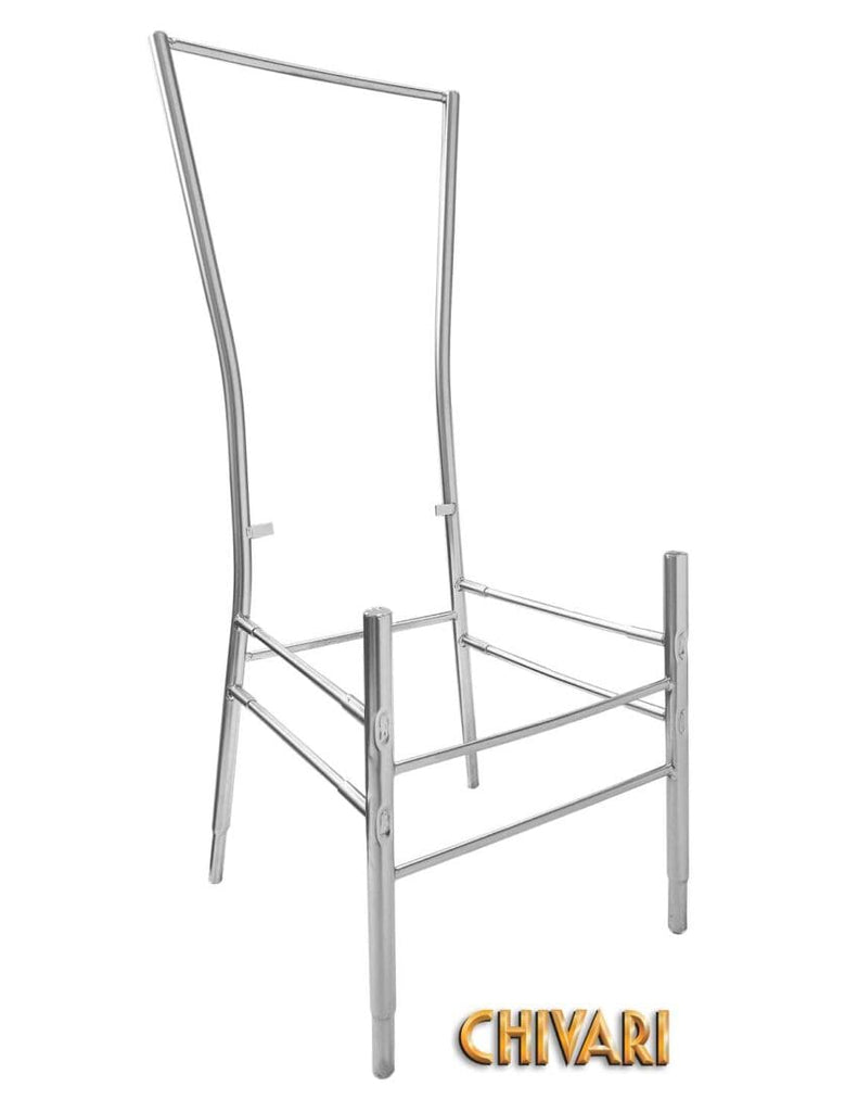 Classic Gold Resin Steel-Core Ballroom Chair