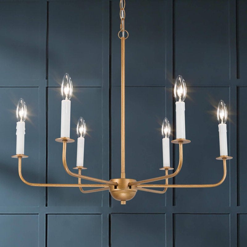 Aberforth 5 - Light Dimmable Classic Traditional Chandelier