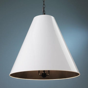 Oversized Cone Paper Shade Pendant - F100-214