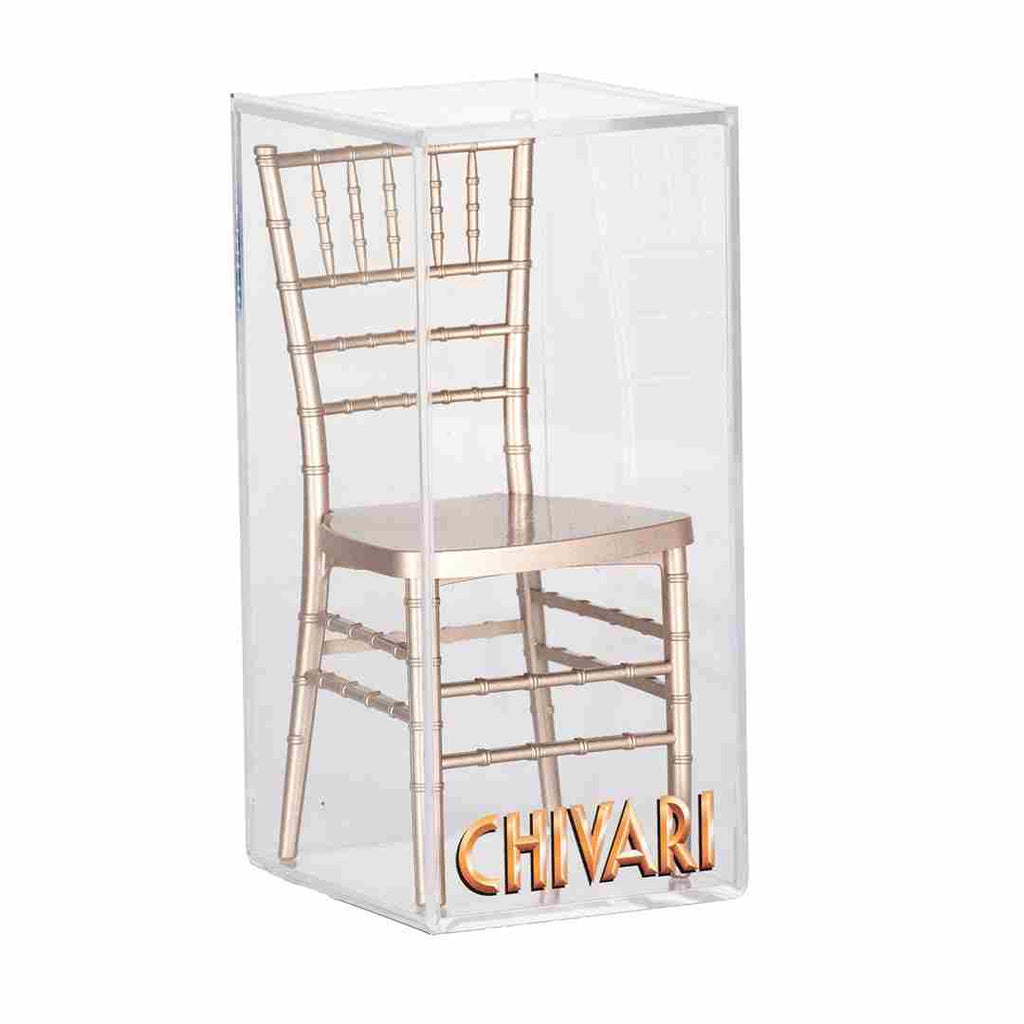 Mini Ballroom Chair 1:6 Scale Model
