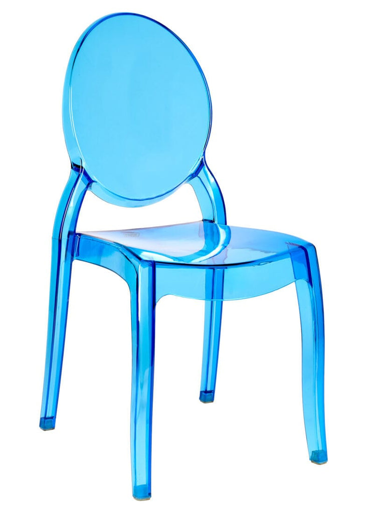 Resin Oval Back Sophia Ghost Chair