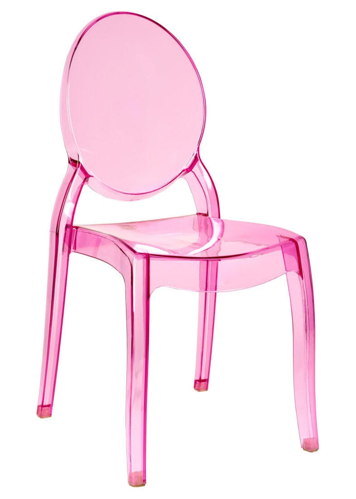 Resin Oval Back Sophia Ghost Chair