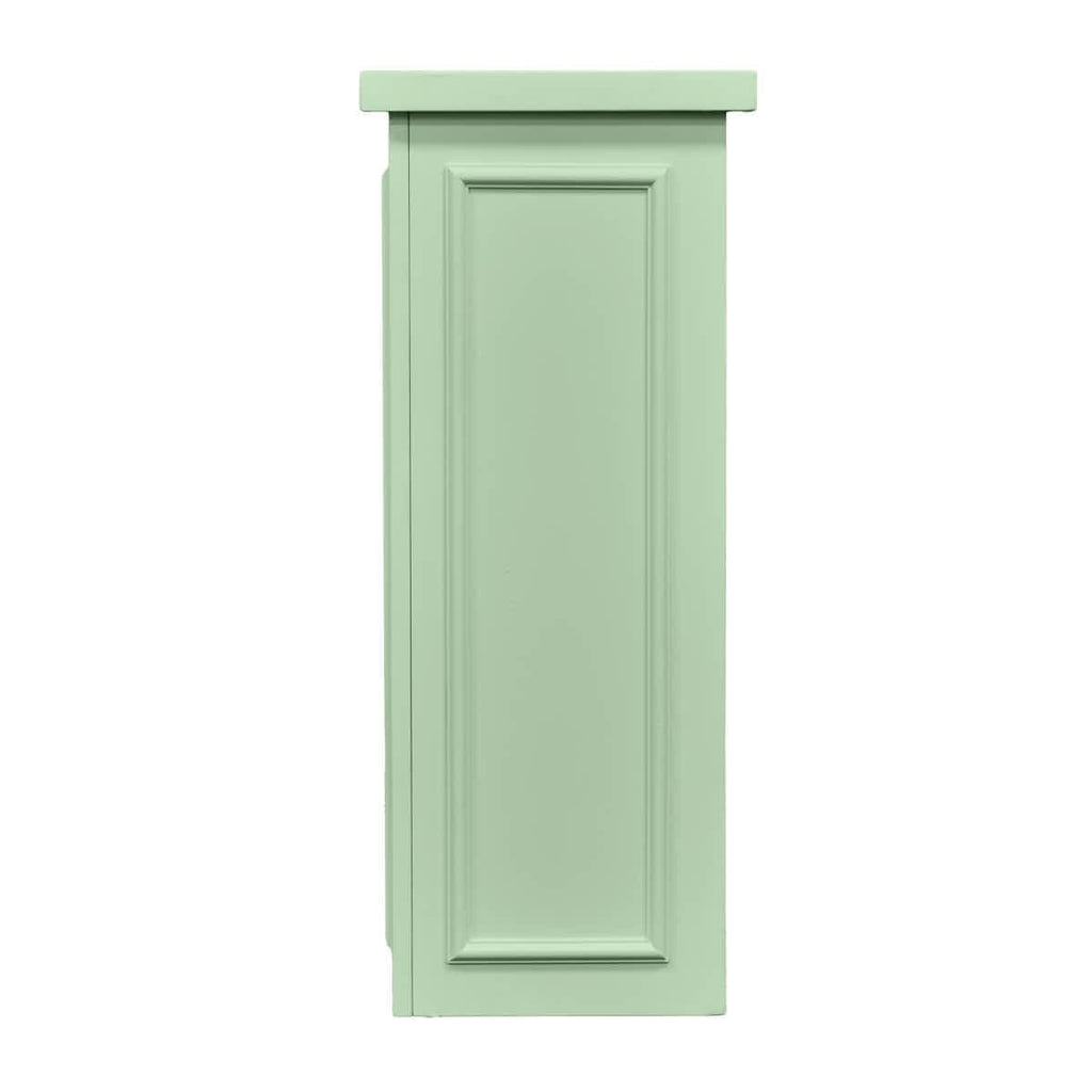 Sage Green 12" x 12" x 34" Portable Stage Facade Post with 14" x 14" Top