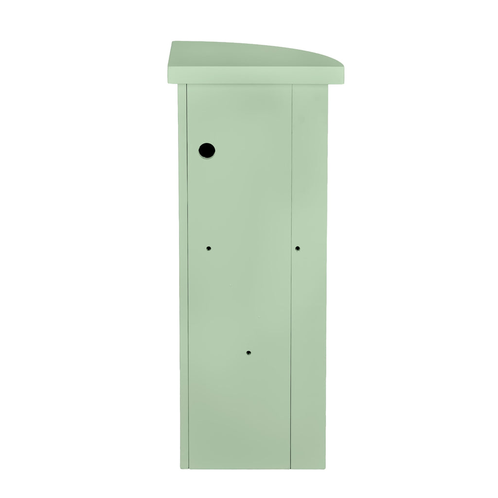 Sage Green 12" x 12" x 34" Portable Rounded Stage Facade Post
