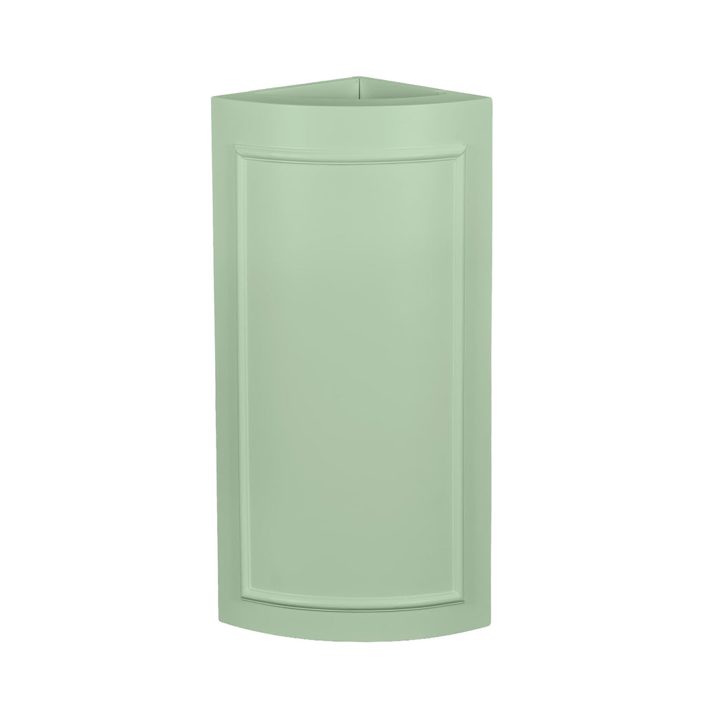 Sage Green 12" x 12" x 34" Portable Rounded Stage Facade Post