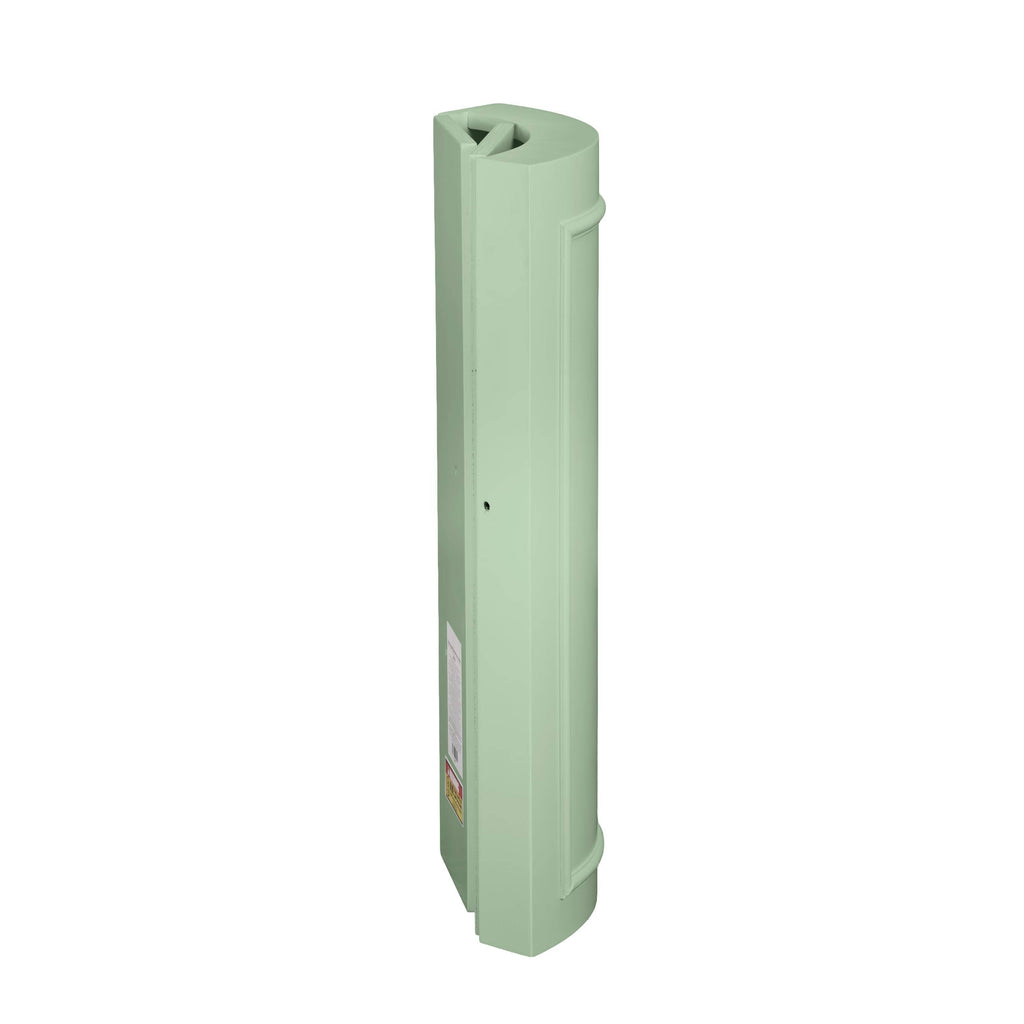 Sage Green 12" x 12" x 34" Portable Rounded Stage Facade Post