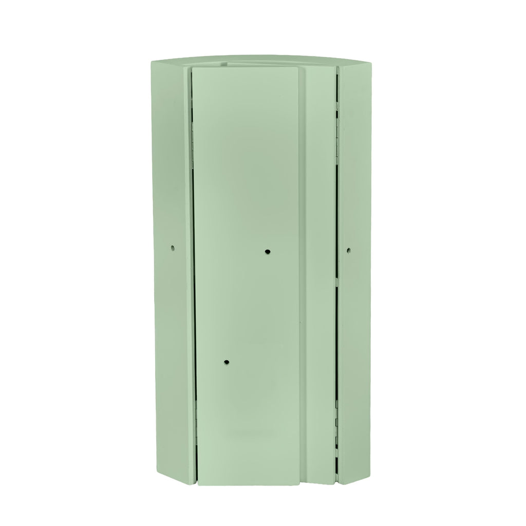 Sage Green 12" x 12" x 34" Portable Rounded Stage Facade Post