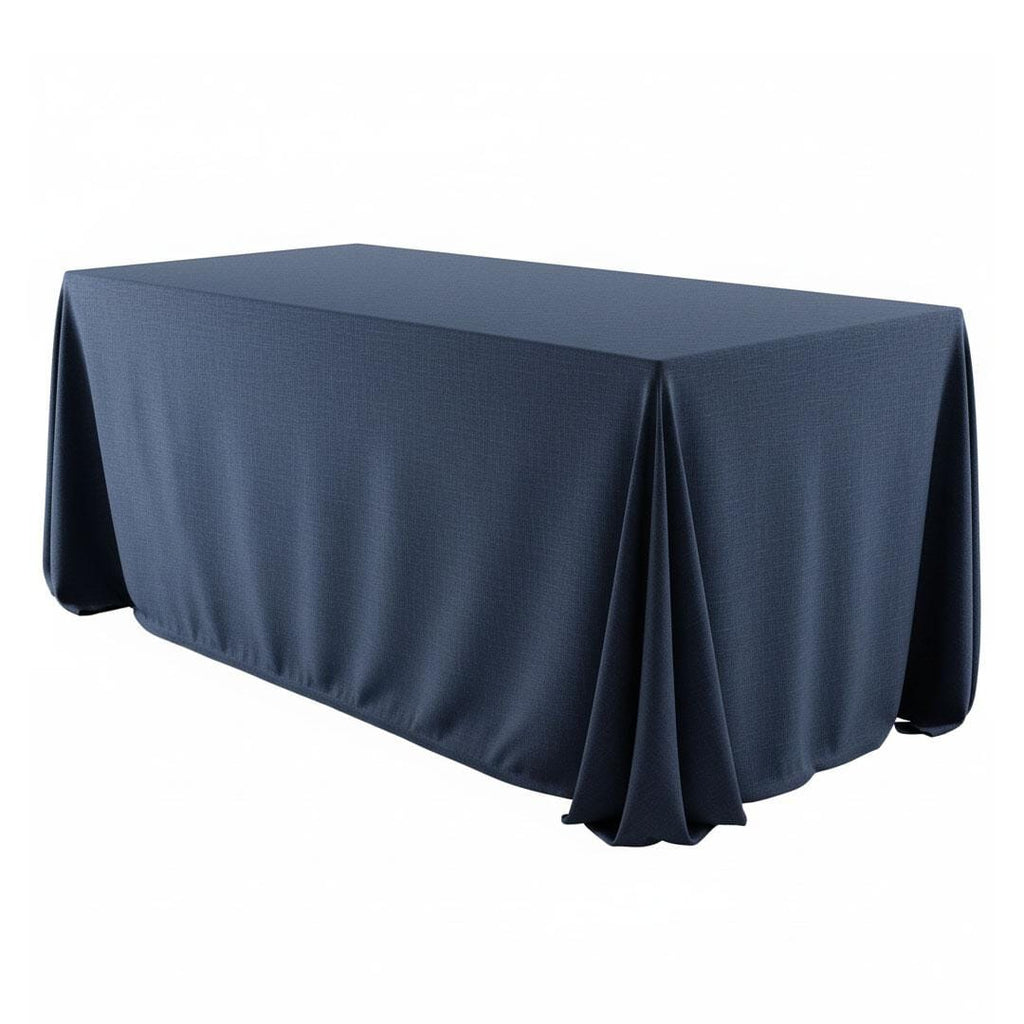 Navy Blue Bali Tablecloth Linen