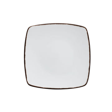 TC Spice Salt Serena Square Coupe Plate 8" - Case of 4 - .DV.4.116