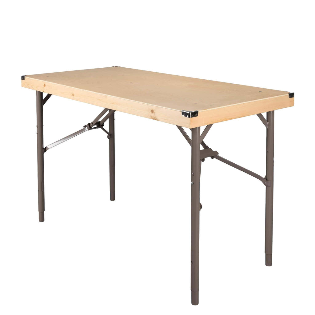 Rectangle Plywood Expo Table - Adjustable Height ( - )