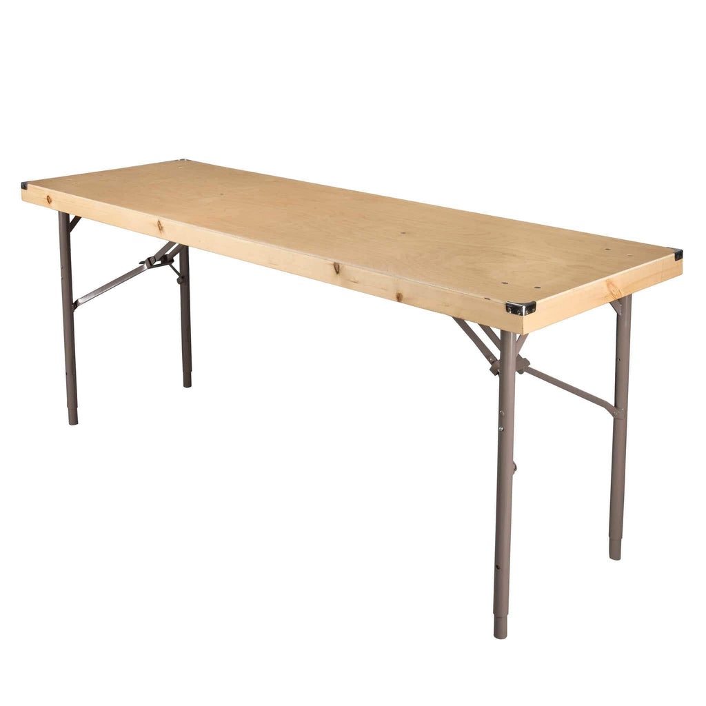 Rectangle Plywood Expo Table - Adjustable Height ( - )