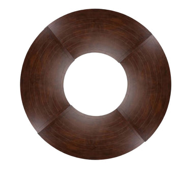 Enclosed Circle Serpentine Farm Table Kit - Seats 16 - Includes 4 Serpentine Tables