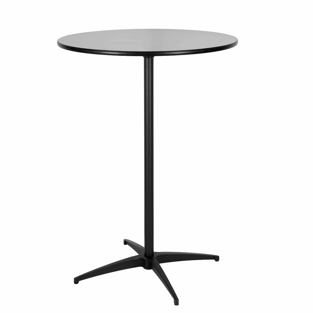Black Round Plywood Cocktail Table Kit