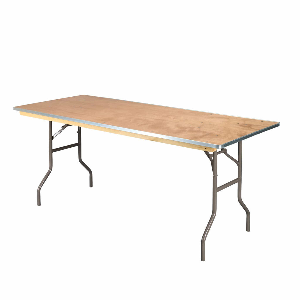 Rectangle Plywood Folding Table