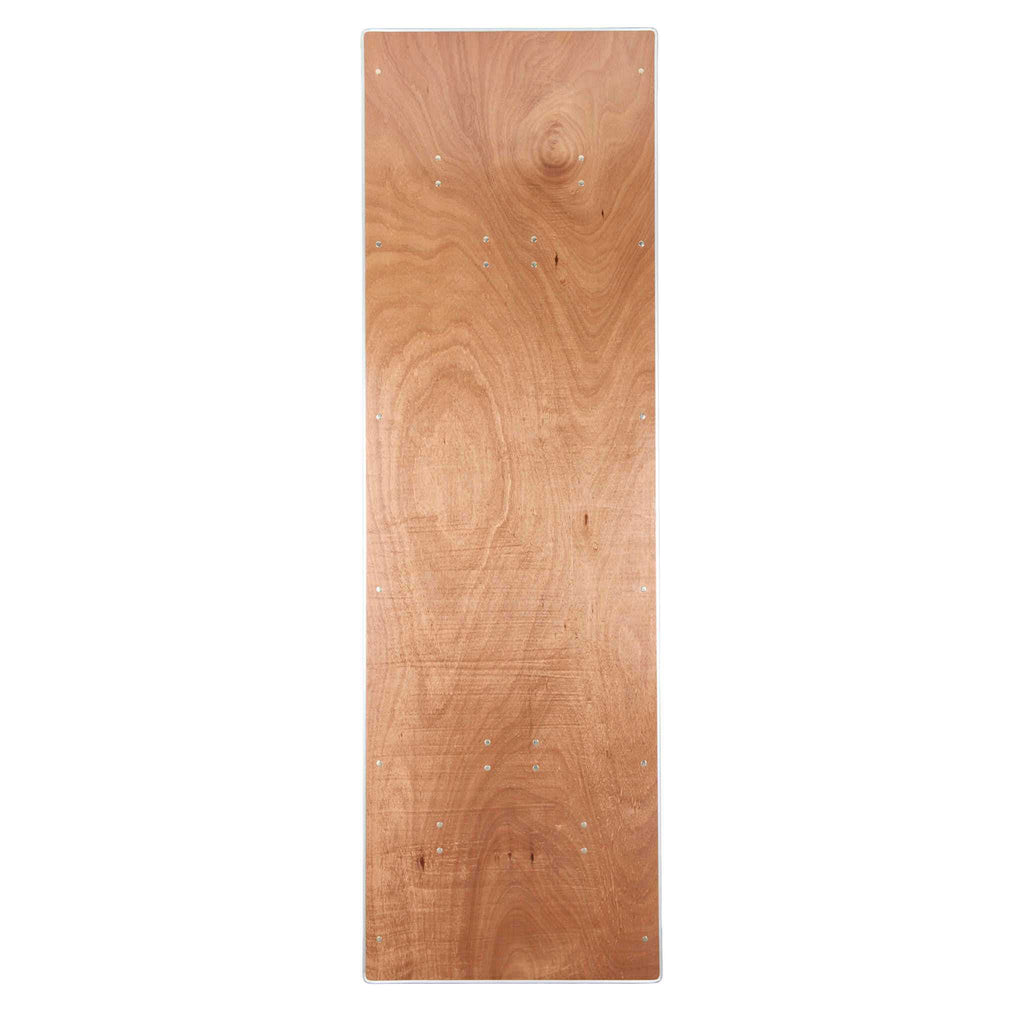 8 Plywood 96" x 30" (8 Foot) Rectangle Folding Tables with Metal Edge + Steel Banquet Table Cart
