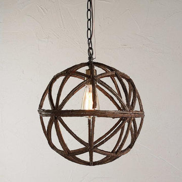 Twig Sphere Chandelier Or Pendant Light Small - F100-452