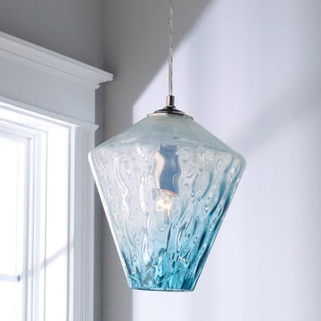 Wavy Glass Pendant - F100-298