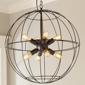 Young House Love Large Wire Globe Sputnik Chandelier - F100-316