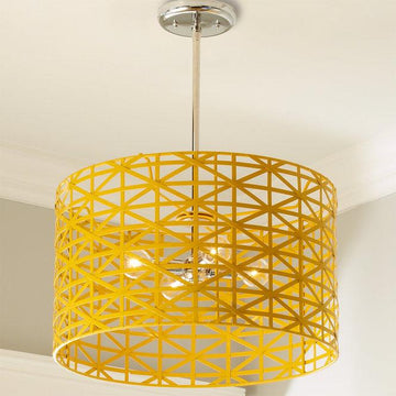 Young House Love Metal Strap Convertible Chandelier - F100-195