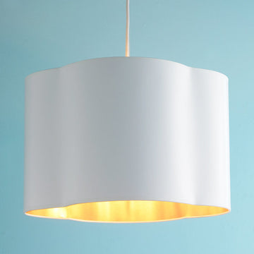 16 Inch Quatrefoil Shade Pendant - F100-444