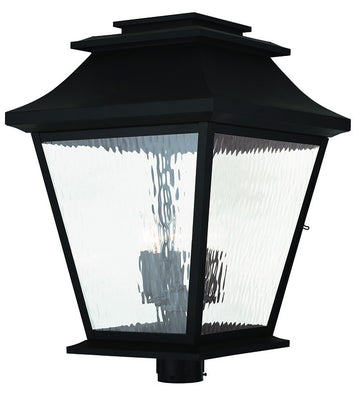 Livex Hathaway 5 Light Black Outdoor Post Lantern - C185-20248-04