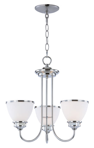 Novus 3-Light Chandelier Polished Chrome - C157-21584SWPC