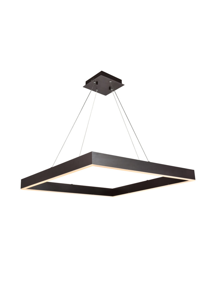 ZC121-5103D32BR - Regency Lighting: Devlin LED light in brown Pendant