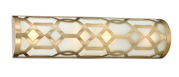 1 Light Aged Brass Modern Bathroom-Vanity Light - C193-2264-AG-LED