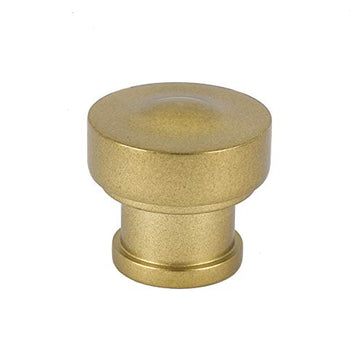 Nouveaux Collection 1" Knob Pulls Handle Hardware Burnished Brassl Finish Great for Kitchen or Bathroom Cabinets, Drawers,  Dressers, and More! - P100-11/4540
