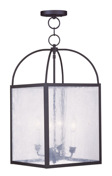 Livex Milford 4 Light Black Chain Lantern  - C185-4046-04