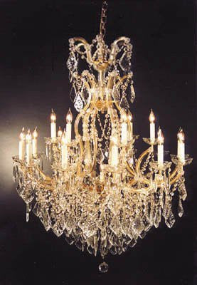 Chandelier Crystal Lighting Chandeliers H44" X W37" - A500-52/21510/15+1