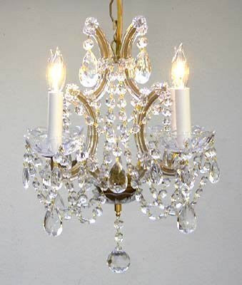 Maria Theresa Crystal Chandelier H15" X W15" - A83-1531/4