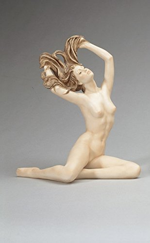 A. Santini Alabaster "Freedom Collection" Nude Figurine - Signed by the Artist - Made in Italy! - GB104-C/845