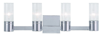 Livex Midtown  4 Light Polished Chrome Bath Light - C185-50684-05