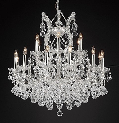 Maria Theresa Empress Crystal(Tm) Chandelier Lighting H 28" W 30" - Cjd-B6/Cs/2181/30